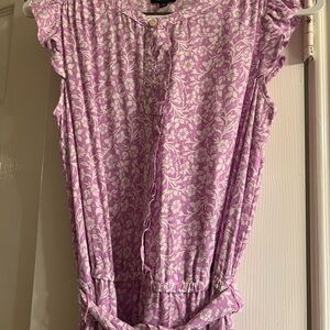 Talbots crepe mid-length dress